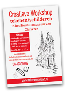TekenenZeeland - Workshop Stadhuismuseum
